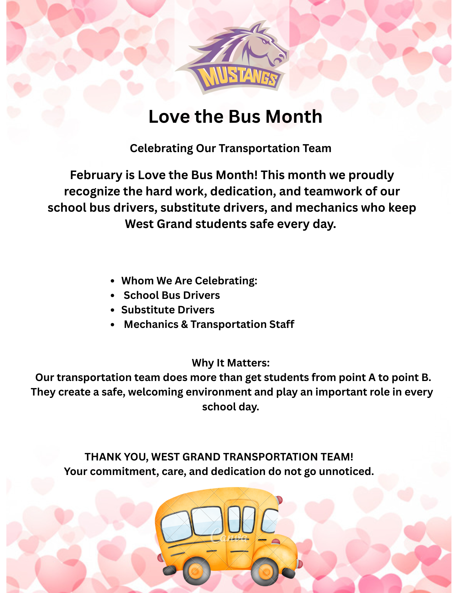 Love the Bus Month